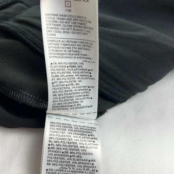 Athleta Women’s 18 Black Zipper Pocket Pull-on Endless High Rise Pant - Picture 8 of 10